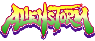 Alien Storm logo for ZX Spectrum